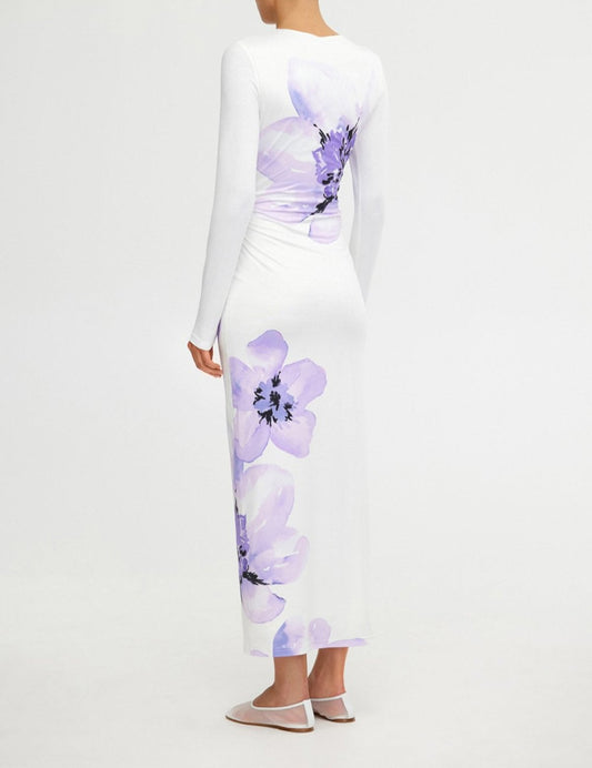 Pearl Botanic Long Sleeve Maxi Dress