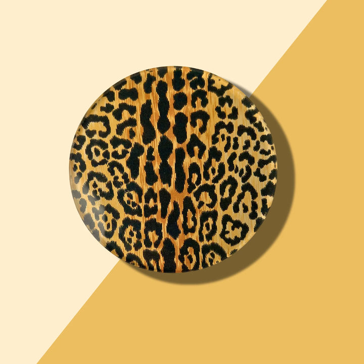 Leopard Print Coasters - Set of 4