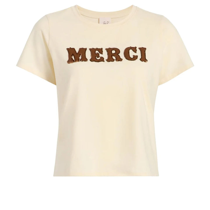 Leather Merci Tee