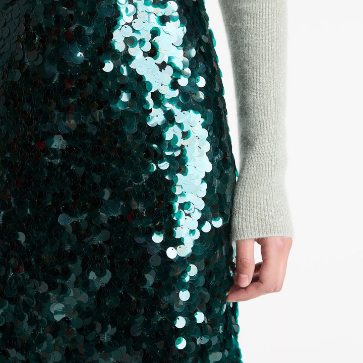 Juniper Paillette Bias Skirt