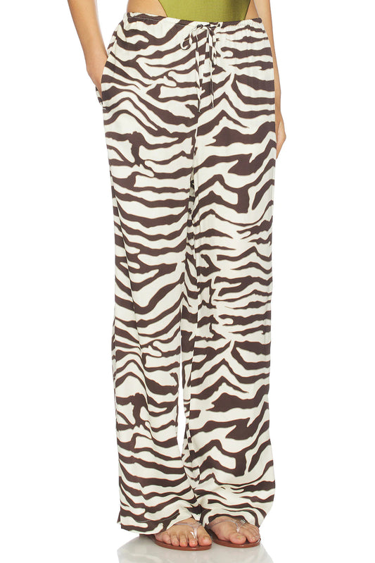 Espresso Zebra Damani Pant