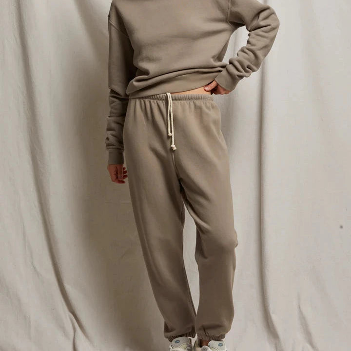 Mushroom Stevie Fleece Easy Sweatpant