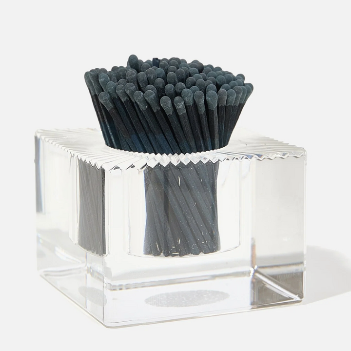 Square Match Striker - Black Matches