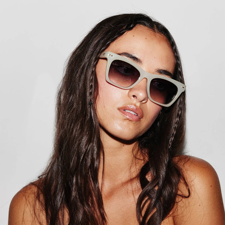 Le Specs Chante Sunglasses - Ivory