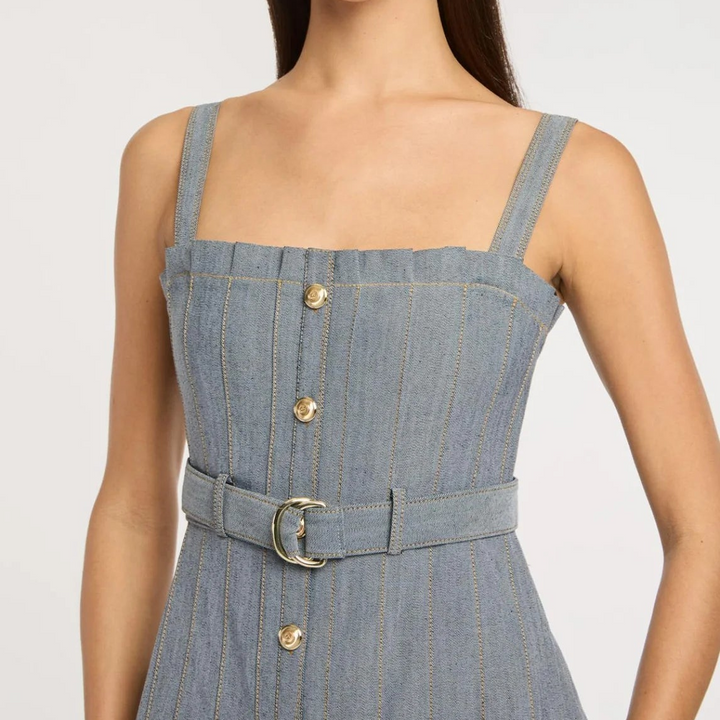 Indigo Branwen Jean Dress
