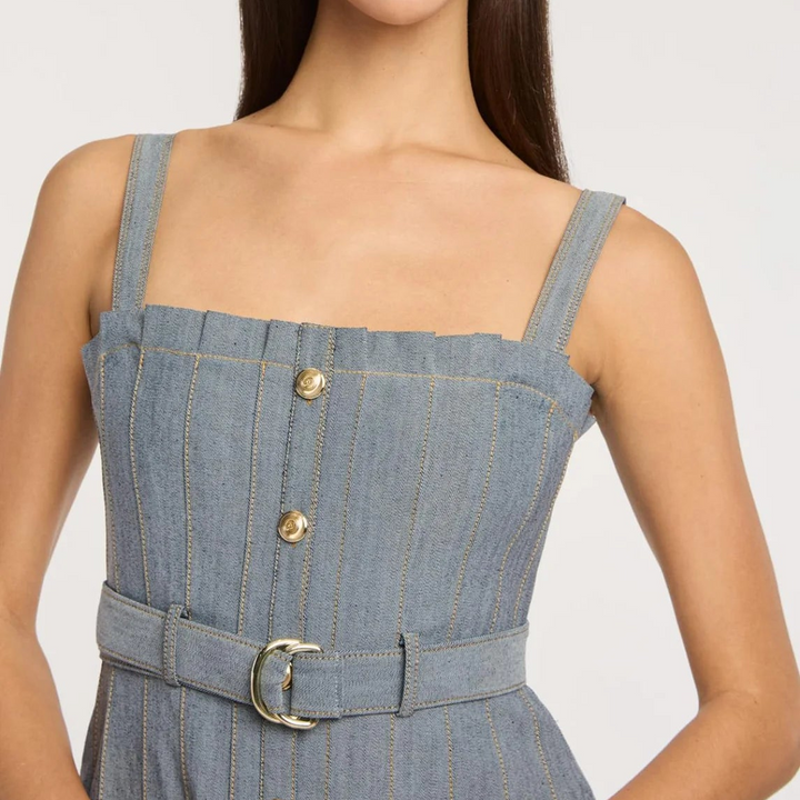 Indigo Branwen Jean Dress