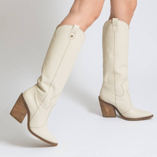 Ivory Macao Cowboy Boots