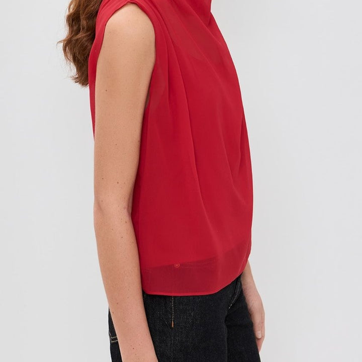 Red Scala Top