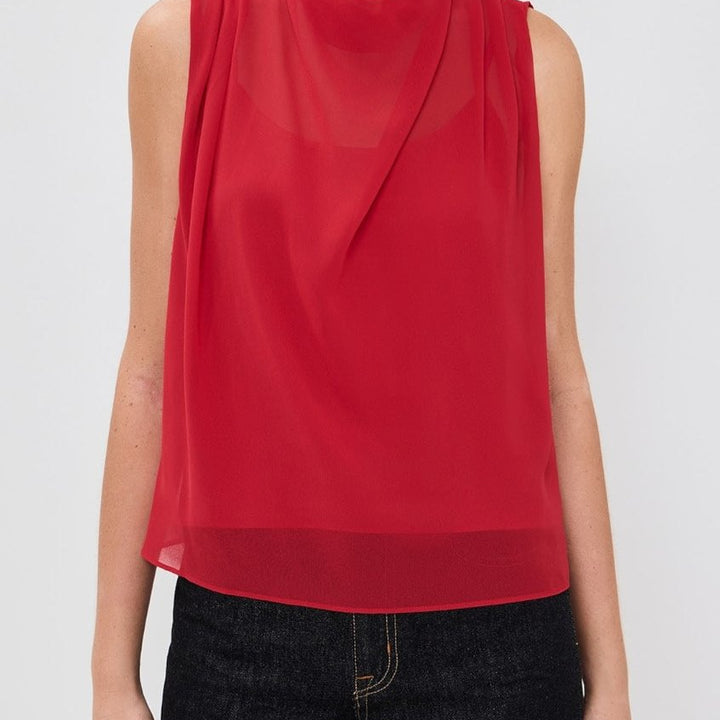 Red Scala Top