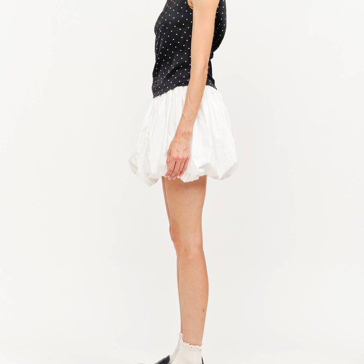 Black Polka Dot Celestine Top