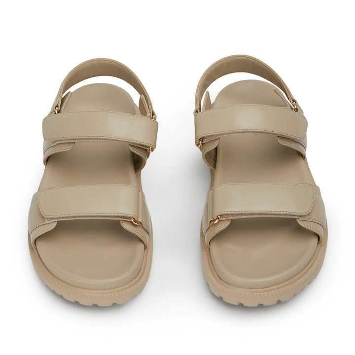 Falcon Stone Nappa Sandals