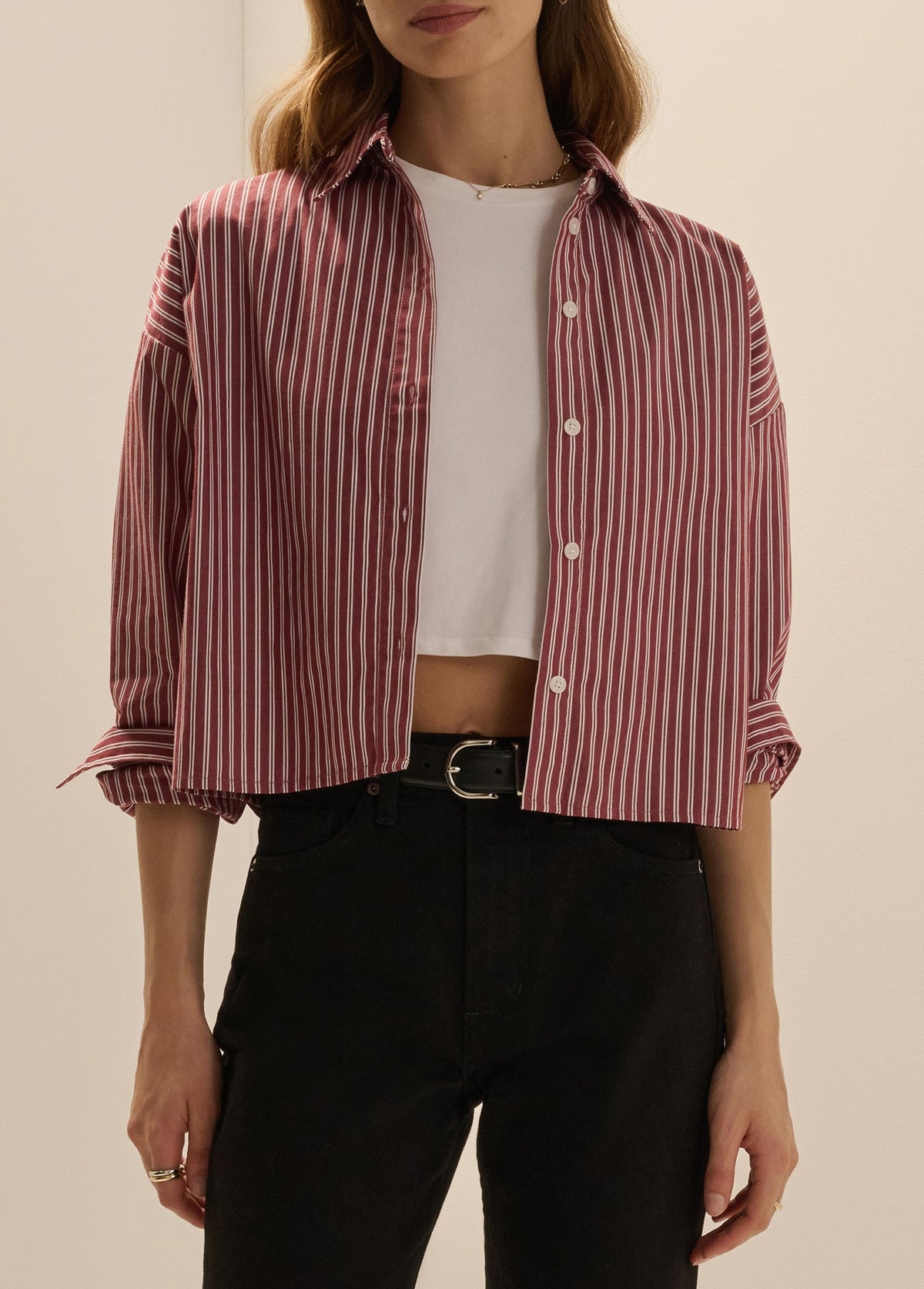 Cranberry Stripe Next Chapter Shirt