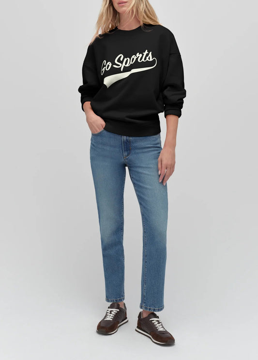 Black/White Go Sports Sweatshirt