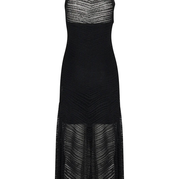 Black Mia Midi Dress