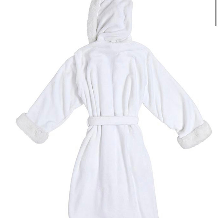 White Cozy Robe