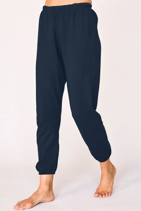 French Terry East Navy Sweatpants