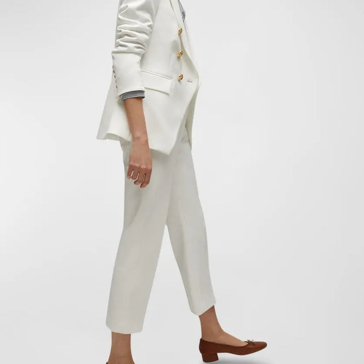 White/Gold Miller Dickey Jacket