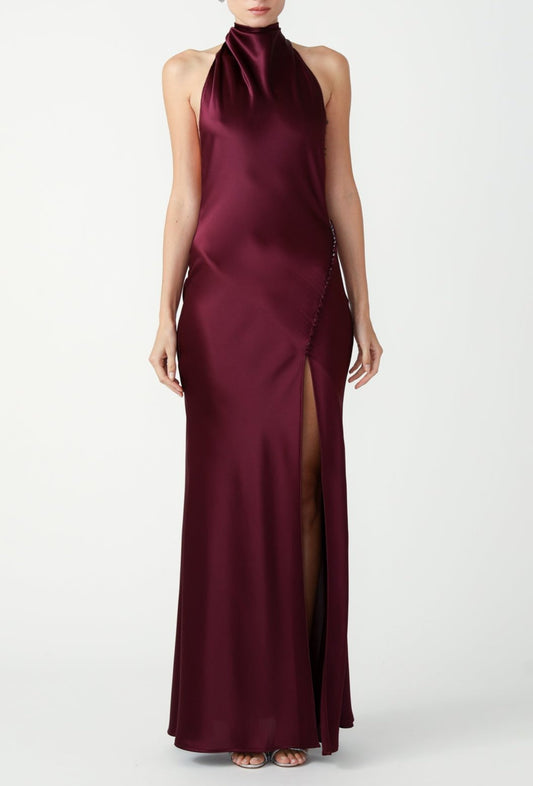 Burgundy Penelope Gown