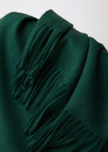 Green Oversized Cashmere Scarf