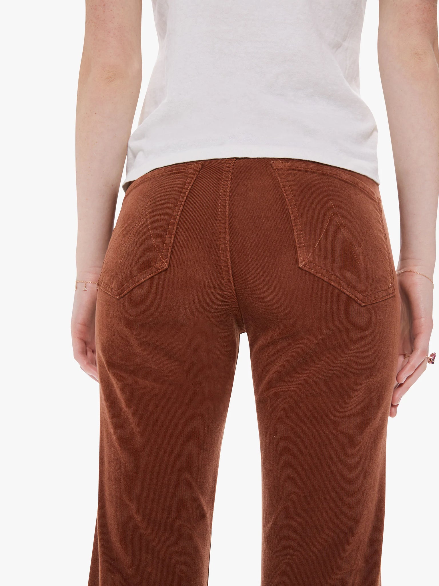 Friar Brown Tomkat Ankle Corduroy Pant