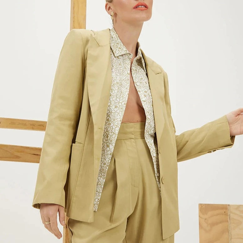 Pistachio Leone Blazer