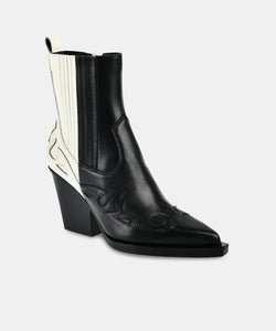 Blk/White Beaux Boot