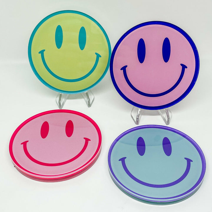 All Smiles Coasters Set of 4