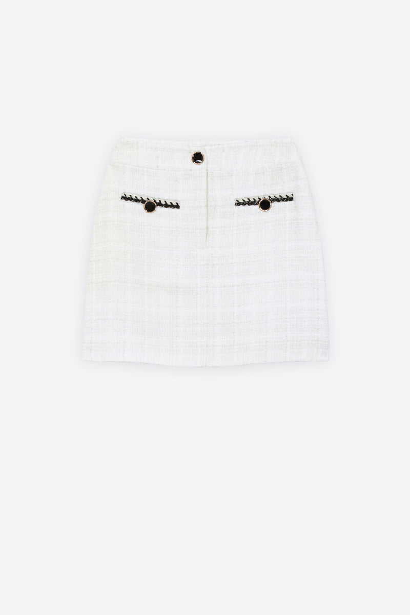 Blanc Frida Skirt