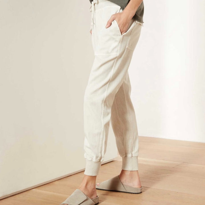 Talc Mixed Media Pant