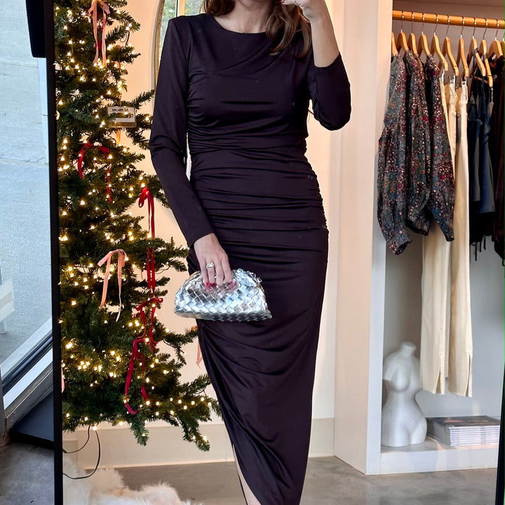 Oxblood Tristana Dress
