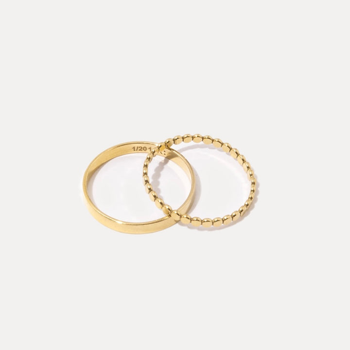 Gold Deanna Stacking Rings