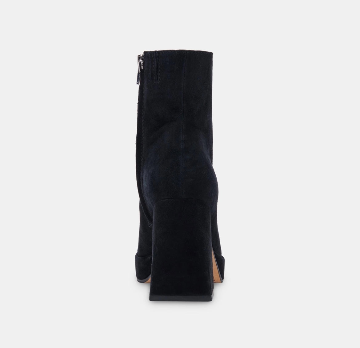 Black Suede Ulyses Bootie