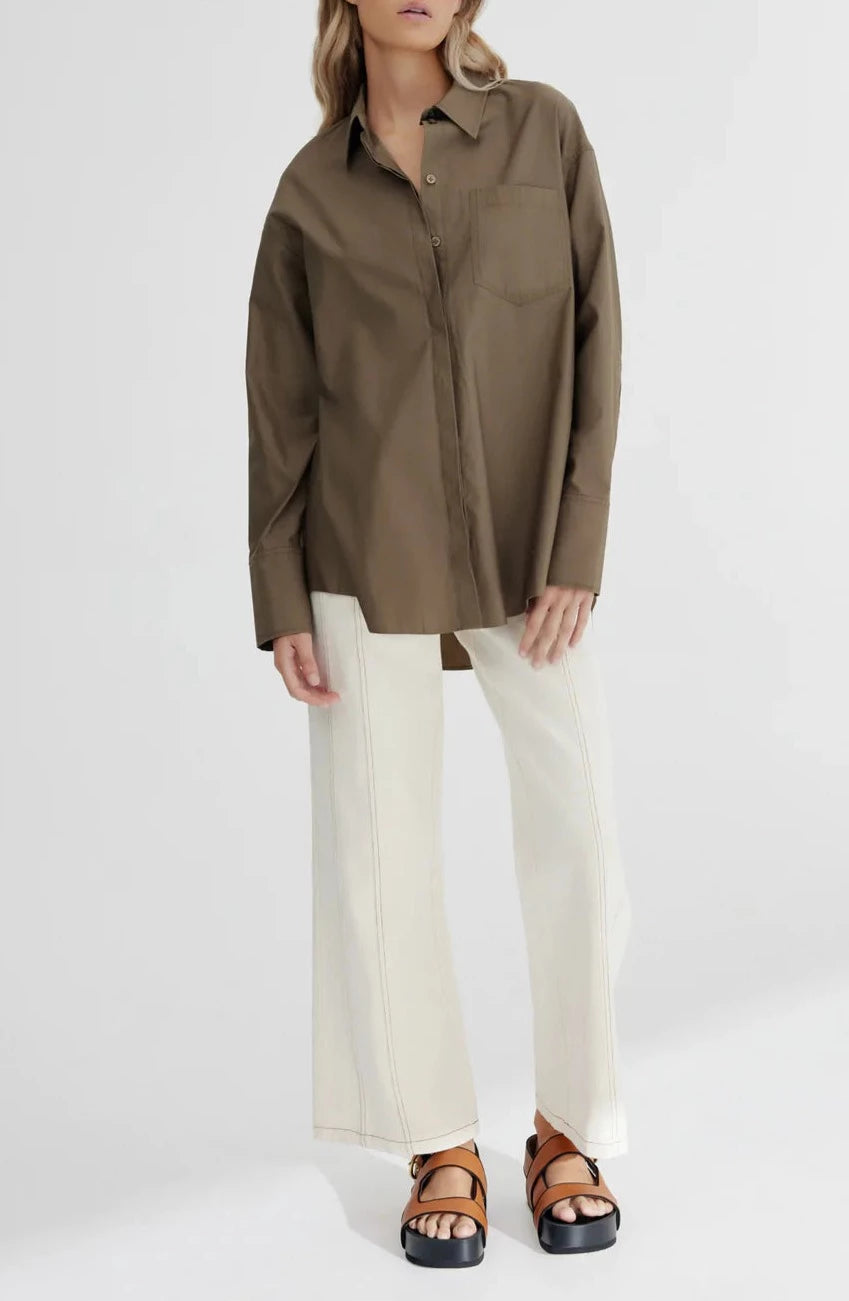 Khaki Addison Shirt
