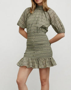 Fern Check Sophie Mini Dress