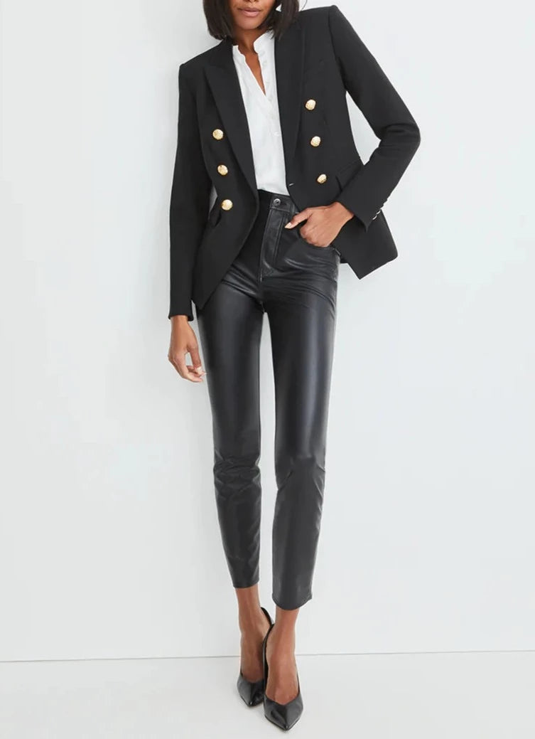 Black/Gold Miller Dickey Jacket