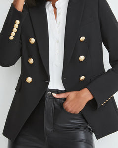 Black/Gold Miller Dickey Jacket