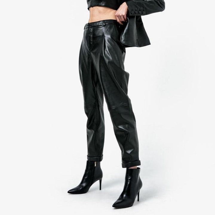 Denise Recycled Leather Trouser