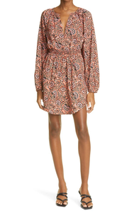 Coral Multi Adelaide Dress