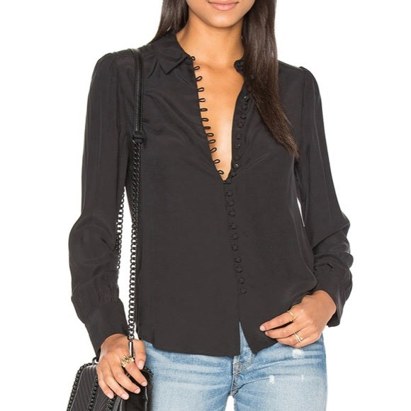 Black Victorian Blouse