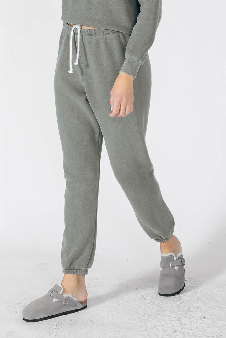 Uniform Green Shorter Stevie Sweatpants