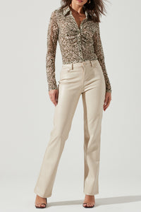 Olive Cream Lamora Top