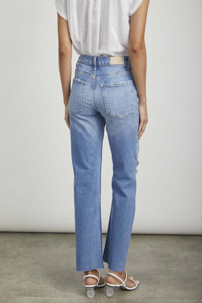 Faded Blue Topanga Straight Jean