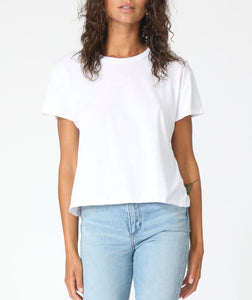 White Harley Boxy Tee